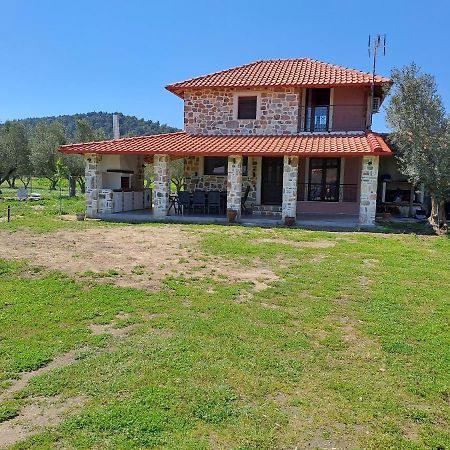 The Cottage House Ormos Panagias Bagian luar foto
