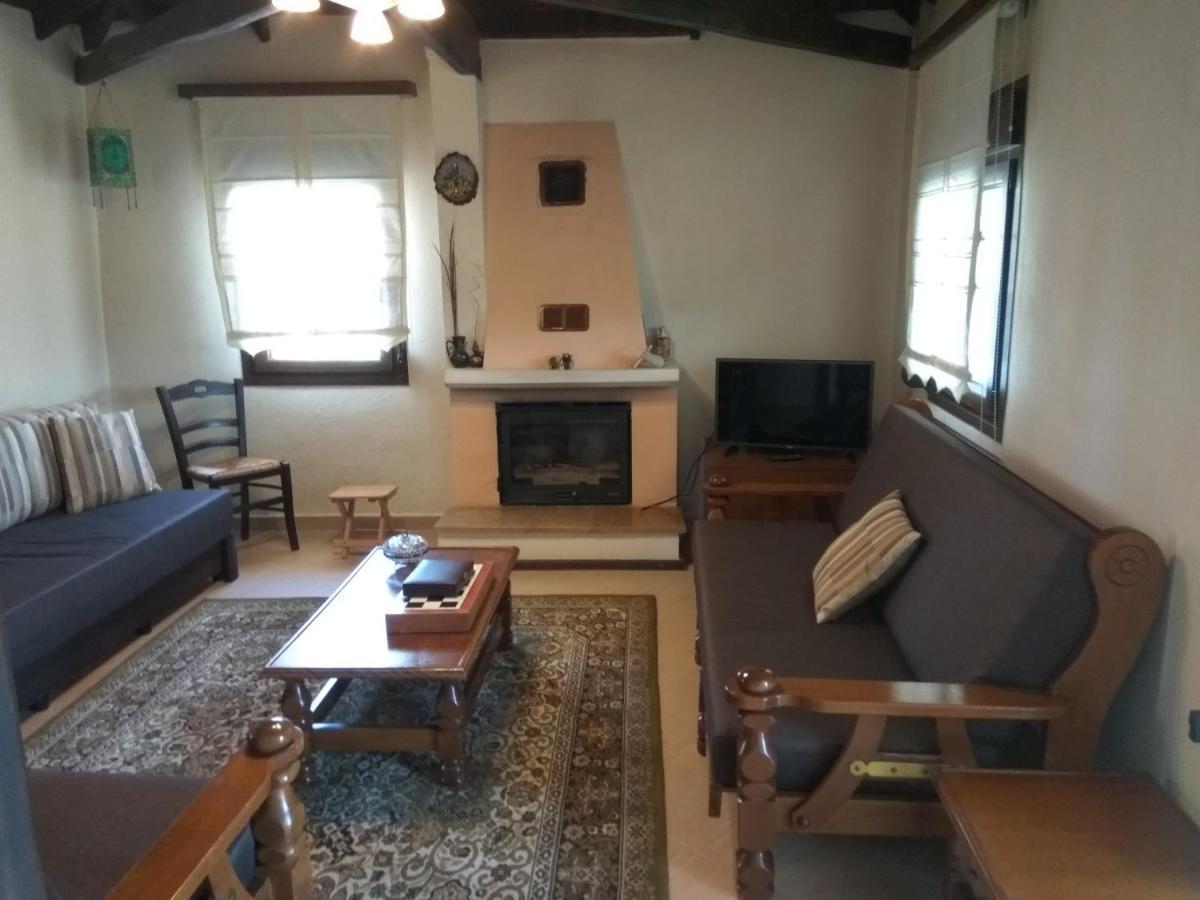 The Cottage House Ormos Panagias Bagian luar foto