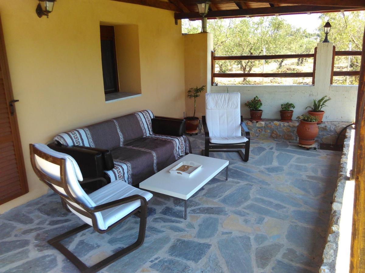 The Cottage House Ormos Panagias Bagian luar foto