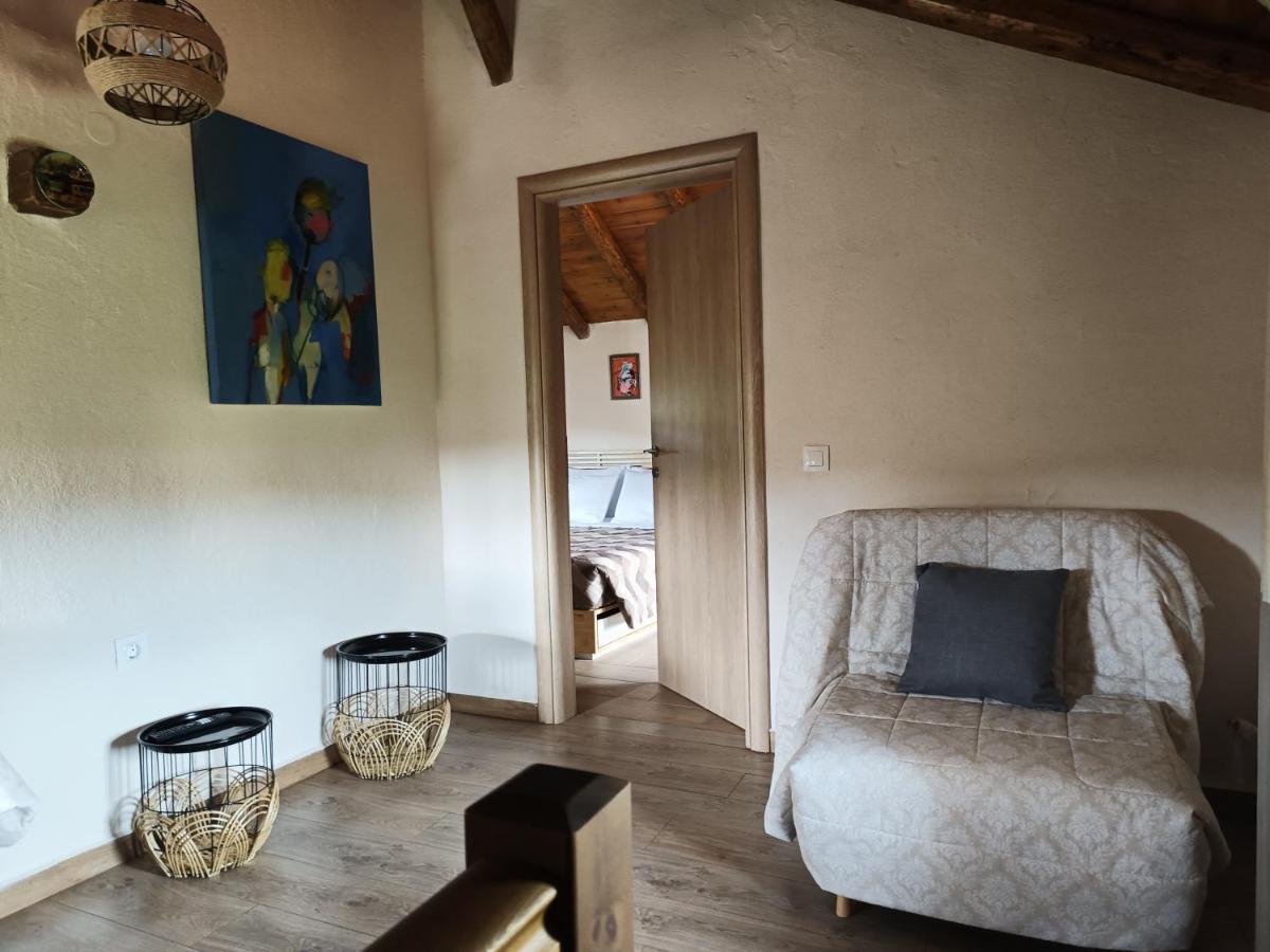 The Cottage House Ormos Panagias Bagian luar foto