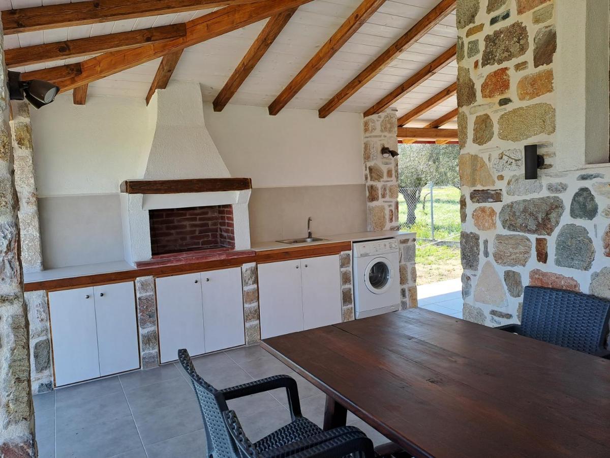 The Cottage House Ormos Panagias Bagian luar foto
